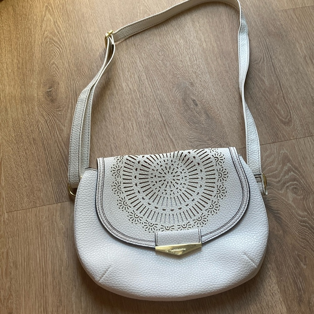 Liz Claiborne white Crossbody over the shoulder purse